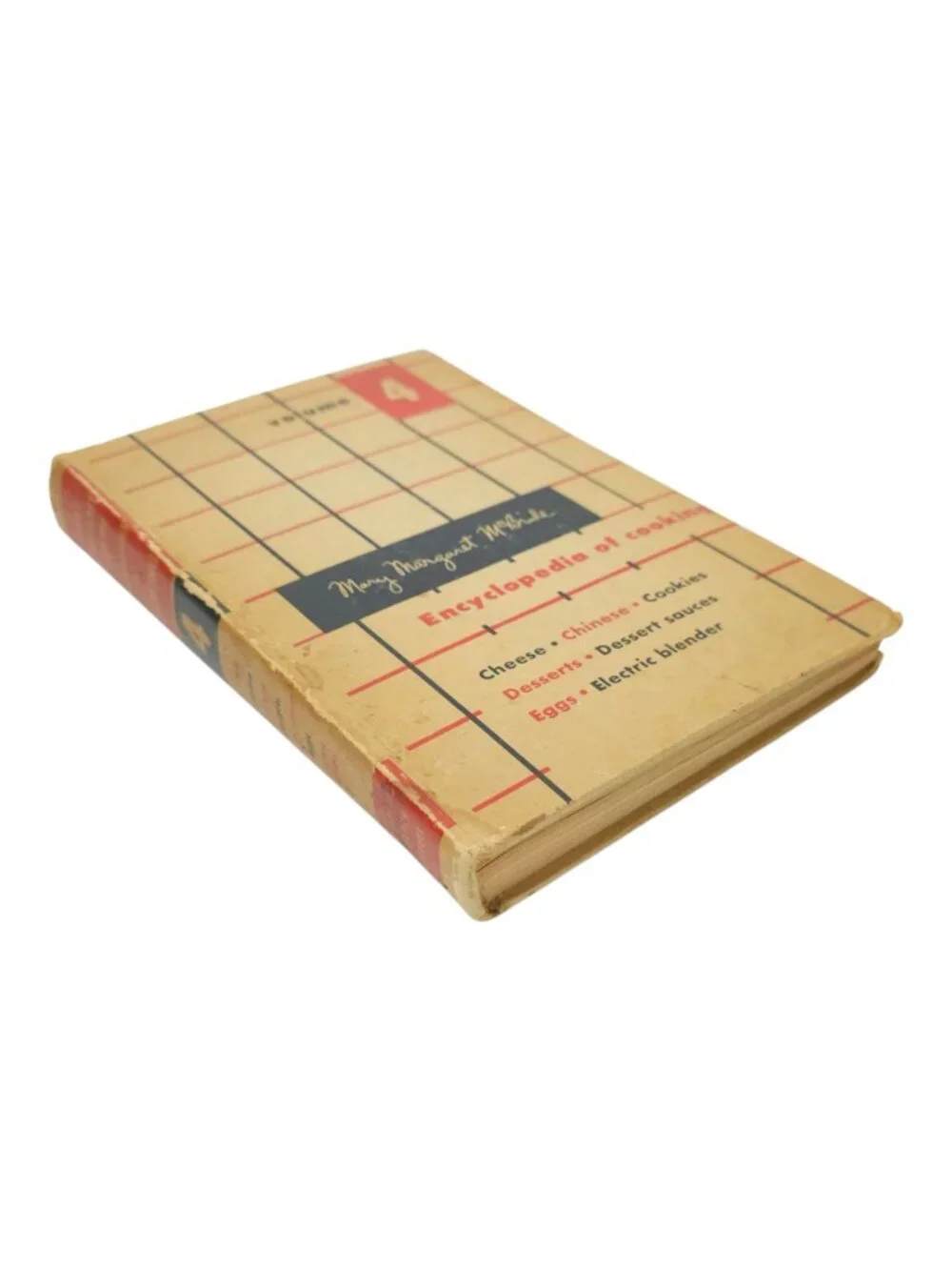 Mary Margaret McBride Encyclopedia of Cooking Volume 4 Vintage 1958 Cookbook HC